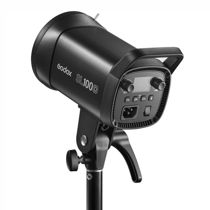 Godox SL100D SL100BI K2 Daylight / Bi-Color 2-Kit Studio Video Light with Bowens S Front Accessory Mount, 5600K / 2800K~6500K CCT Range, 8 / 11 Special Lighting Effects, App Control for Professiol Photography & Studio Lighting Equipment