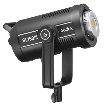 Godox SL150III SL200III 2-Kit 160W 215W Daylight Studio Video Light with Silent Passive Cooling System, 5600K CCT Range, 100-240 VAC Power, Onboard, Bluetooth & App Controls for Professiol Photography and Studio Lighting Equipment