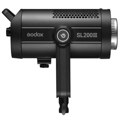 Godox SL150III SL200III 2-Kit 160W 215W Daylight Studio Video Light with Silent Passive Cooling System, 5600K CCT Range, 100-240 VAC Power, Onboard, Bluetooth & App Controls for Professiol Photography and Studio Lighting Equipment