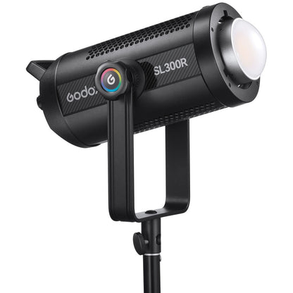 Godox SL300R RGB 10,000K Wireless LED Video Light with Bowens Mount, Effect Presets, Dual Cooling Fans, Onboard, App Control, and Rotatable Yokes for Camera Lighting Studio Photography