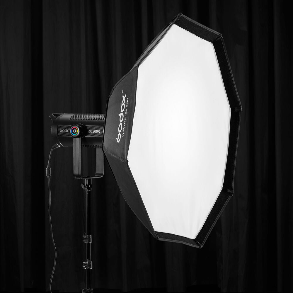 Godox SL300R RGB 10,000K Wireless LED Video Light with Bowens Mount, Effect Presets, Dual Cooling Fans, Onboard, App Control, and Rotatable Yokes for Camera Lighting Studio Photography