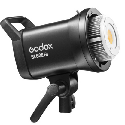 Godox SL60IID / SL60IIBI 60W Daylight / Bi-Color Studio Video Light with Lighting Effects, 2800K-6500K CCT Range, Onboard, Bluetooth & App Controls for Photography