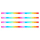 Godox KNOWLED TP4R Pixel RGB LED Tube Light 120  Cm with 2000K-10000K, Four Lights, Clamps & Cables, 6000mAh Build-In 17 Effects, Onboard, DMX, CRMX, Bluetooth Control for Professional Studio Lighting