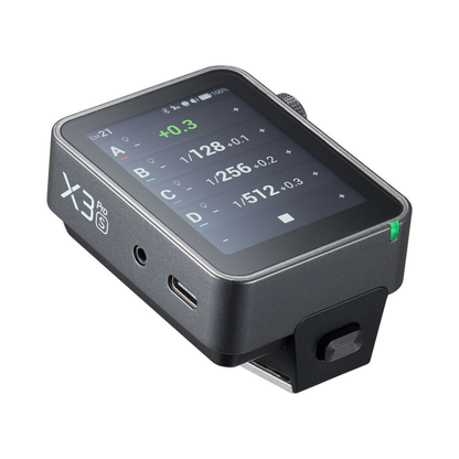 Godox X3Pro TTL Wireless Flash Trigger C/N/S/F/O with 2.4"  LCD Touchscreen Display