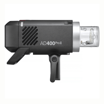 Godox AD400PRO II 400W TTL Outdoor Flash HSS 2.4Ghz Wireless X System 30W Bi-Color Modeling Lamp & Bowens Mount Adapter Compatible for Photography Lighting and Studio Equipment | AD400 PRO II