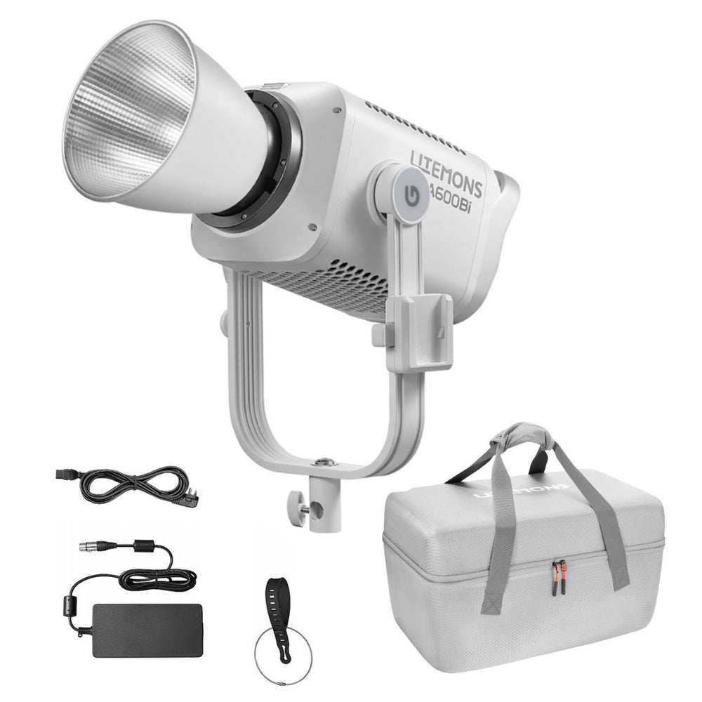 Godox Litemons LA600R / LA600Bi K1 600W RGB / Bi-Color LED Monolight Bowens S Mount with Onboard, DMX. Bluetooth App Control, AC / DC Power, Up to 14 Special Lighting Effects, Max 60m Range for Studio Lighting and Equipment