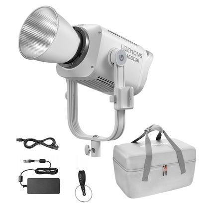 Godox Litemons LA600R / LA600Bi K1 600W RGB / Bi-Color LED Monolight Bowens S Mount with Onboard, DMX. Bluetooth App Control, AC / DC Power, Up to 14 Special Lighting Effects, Max 60m Range for Studio Lighting and Equipment