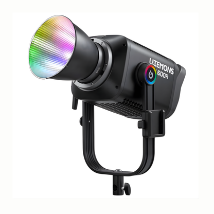Godox Litemons LA600R / LA600Bi K1 600W RGB / Bi-Color LED Monolight Bowens S Mount with Onboard, DMX. Bluetooth App Control, AC / DC Power, Up to 14 Special Lighting Effects, Max 60m Range for Studio Lighting and Equipment
