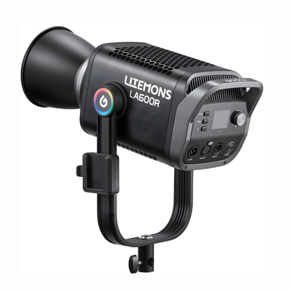 Godox Litemons LA600R / LA600Bi K1 600W RGB / Bi-Color LED Monolight Bowens S Mount with Onboard, DMX. Bluetooth App Control, AC / DC Power, Up to 14 Special Lighting Effects, Max 60m Range for Studio Lighting and Equipment