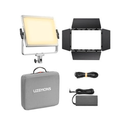 Godox LiteMons LP1200 Series Bi-Color / RGB LED Light Panel with 2800-6500K / 1800-10,000K CCT, Optiol V-Mount Battery Power, Onboard & App Control for Live Streaming, Vlogging, Video Content Creation & Studio Lighting | LP1200BI LP1200R