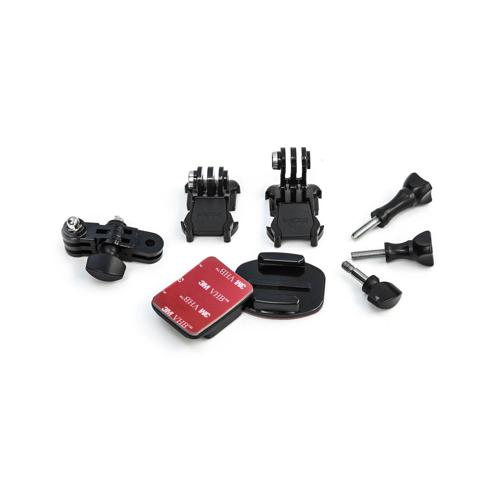 GoPro Grab Bag Spare Action Camera Mounting Parts with Flat and Curved Adhesive for HERO 12 / 11 / 11 Mini / 10 BLACK Action Camera