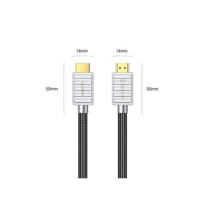 [CLEARANCE] ORICO 2 Meters H8CY Series 8K 60Hz UHD Gold Plated Braided HDMI 2.1 Video Cable with HDR Display, 48Gbps High Bandwidth Rate, 240Hz Refresh Rate, Backward Compatible for Monitors, TV, Desktop PC Computer Laptop - Black