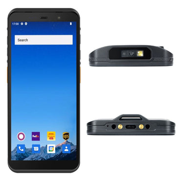 LogicOwl Android GMS Barcode Scanner WiFi & 4G LTE Handheld Terminal Rugged PDA with Dual Pin Wireless Charging, 4GB RAM+64GB ROM Storage for Warehouse Logistics, Retail, Public Service and Industrial Manufacturing | MC405 | TC60 | JG Superstore