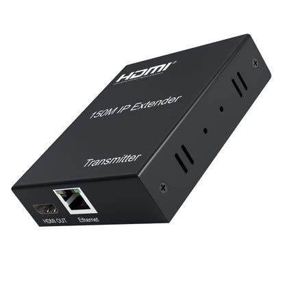 ArgoX 1080p HDMI IP Extender Full HD Video Transmitter Receiver with Up to 150m Transmission Range, Cat5e Cat6 Ethernet Network Port, Support HDCP1.4, Multi-Point Connection Mode for PC, TV, Monitor, Laptop | HDES28