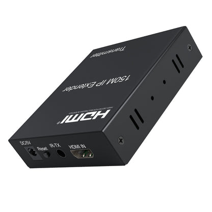 ArgoX 1080p HDMI IP Extender Full HD Video Transmitter Receiver with Up to 150m Transmission Range, Cat5e Cat6 Ethernet Network Port, Support HDCP1.4, Multi-Point Connection Mode for PC, TV, Monitor, Laptop | HDES28