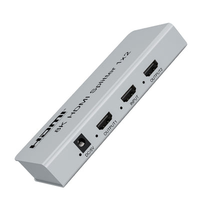 ArgoX Ultra HD 2.0 HDMI Splitter 1X2 / 1X4 / 1X8 - 8K 60Hz Input Video Switcher with IR Control Function, Supports HDR 3D Video Format, EDID Management, Output Downscaling for TV, Monitor, Projector, PC | HDSP8K-2 HDSP8K-4 HDSP8K-8