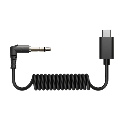 Hollyland 3.5mm TRS to USB Type-C Cable Audio Connector for Lark M1 / M2 / MAX / 150 Wireless Lavalier Microphone to Smartphone, iPhone 15 16 Pro Max and iPad