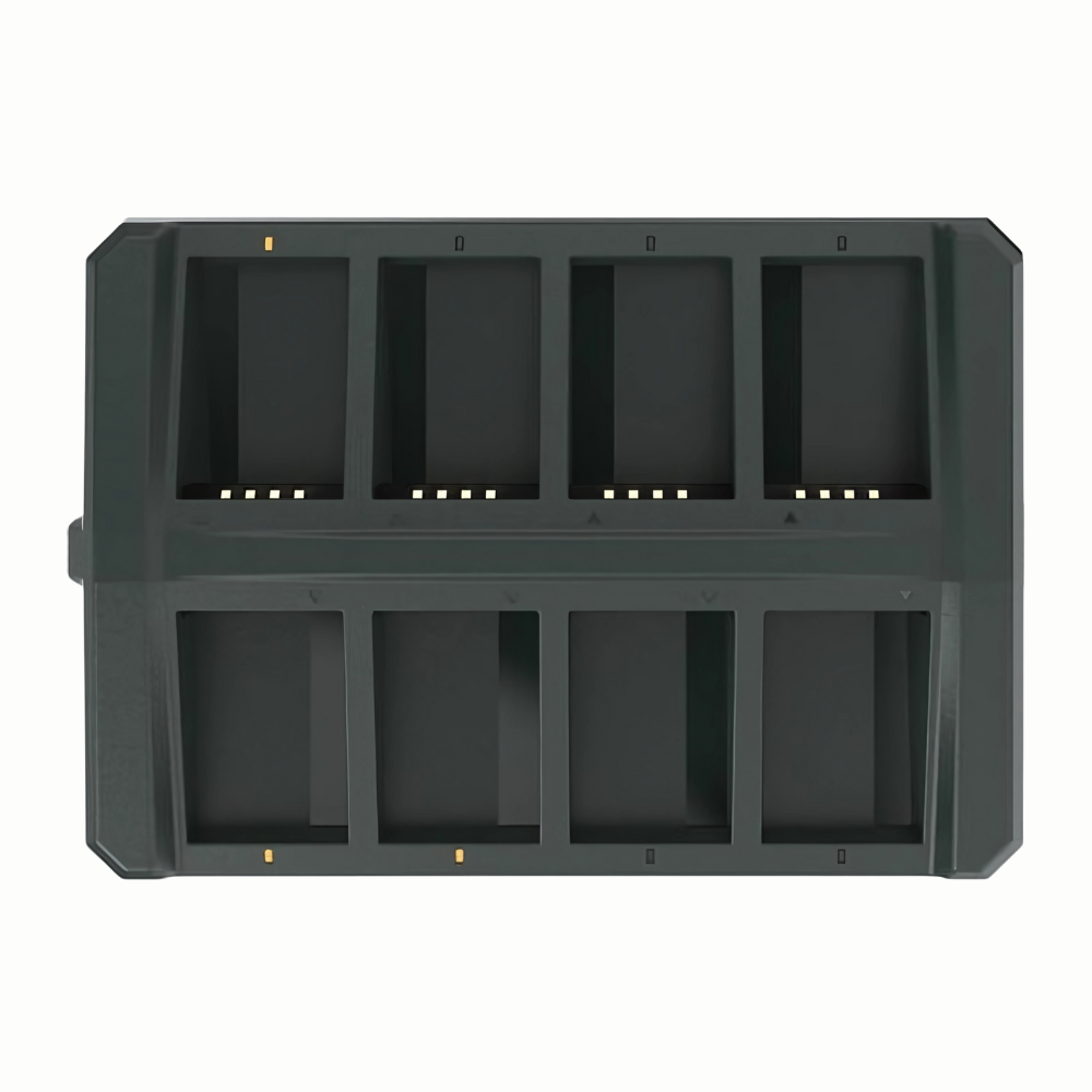 Hollyland 8-Slot Battery Fast Charging Case for SOLIDCOM C1 / C1 PRO Intercom Headsets with 8 Bay Storage Hub Portable & Durable Design
