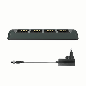 Hollyland 8-Slot Battery Fast Charging Case for SOLIDCOM C1 / C1 PRO Intercom Headsets with 8 Bay Storage Hub Portable & Durable Design