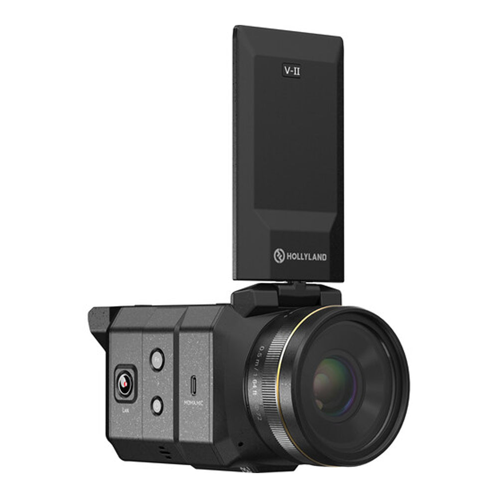HOLLYLAND VENUSLIV V2 All in One Live Streaming Video Camera with F6.3 24-70mm 12 Megapixel 6x Zoom Lens, 4K30P UHD Video & 80 Degrees Viewing Angle, 5" Rotatable LCD Touchscreen and Holly OS 2.0 Support for Live Streaming Selling