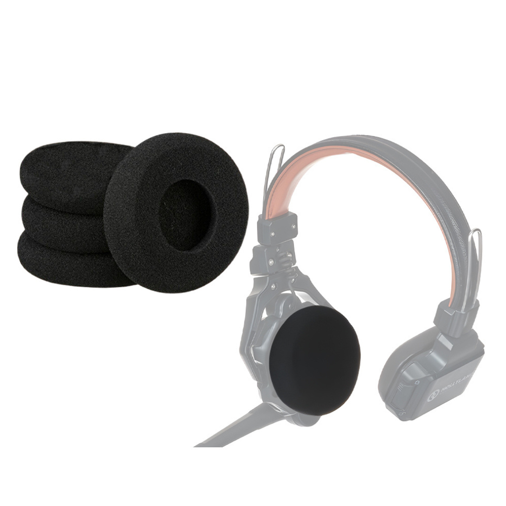Hollyland Earmuff / Microphone Cushion for Solidcom C1 / C1 Pro Headset Replaceable On-Ear / Over-Ear with Leather & Sponge Intercom System Accessories