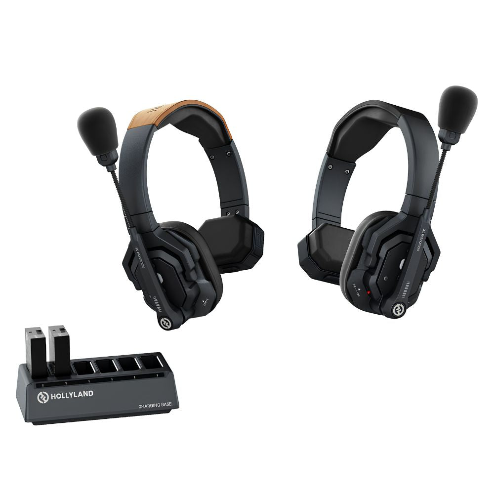 HOLLYLAND SOLIDCOM SE 1.9GHz Wireless Intercom System Full-Duplex Headset | 2S | 4S | 6S | 8S