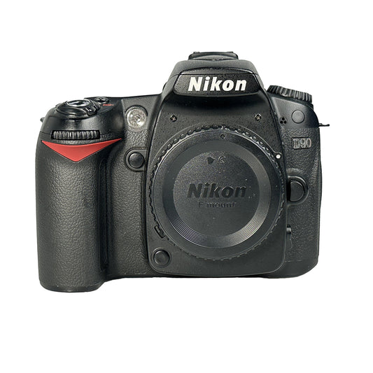 [PRE OWNED] Nikon D90 DSLR Camera (2nd Hand) Used Body Only 12.9 Megapixel, DX-Format APS-C CMOS Sensor, 1280p 24fps Video, 3.0" TFT LCD Screen Display and Live View Mode