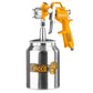 INGCO ASG3101 Air Paint Spray Gun Suction Type for Base Coat with 1000cc Paint Capacity, 1.5mm Standard Nozzle, Up to 4bar Operating Pressure