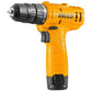 INGCO CDLI12415 12V Lithium-ion Cordless Screwdriver Drill SP Super Select with 1.5Ah Battery Pack, Charger, and CR-V 65mm Bit