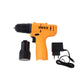 INGCO CDLI12415 12V Lithium-ion Cordless Screwdriver Drill SP Super Select with 1.5Ah Battery Pack, Charger, and CR-V 65mm Bit