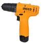 INGCO CDLI12415 12V Lithium-ion Cordless Screwdriver Drill SP Super Select with 1.5Ah Battery Pack, Charger, and CR-V 65mm Bit