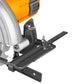 INGCO CS18578 1200W Electric Circular Saw with 5000rpm, 185mm Blade, Adjustable Cutting Depth and Bevel Cutting