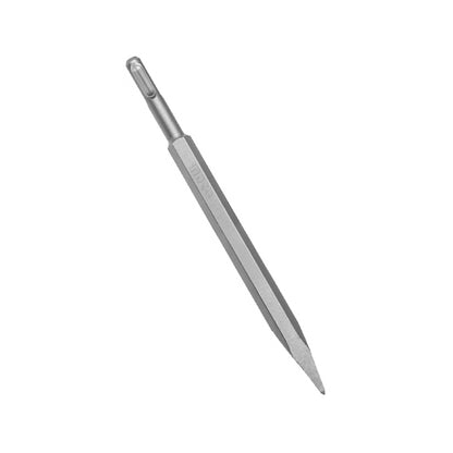 INGCO SDS PLUS Pointed Chisel 14x250mm for Concrete, Brickwork, and Sand Blasting Finishing (Sold per pcs) | DBC0112501
