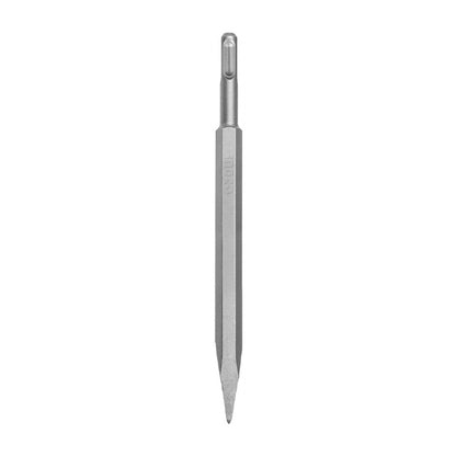 INGCO SDS PLUS Pointed Chisel 14x250mm for Concrete, Brickwork, and Sand Blasting Finishing (Sold per pcs) | DBC0112501
