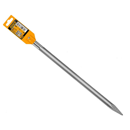 [CLEARANCE] INGCO SDS MAX Pointed Chisel 18x400mm for SDS Max Chuck System Rotary Hammer (Sold per pcs) | DBC0214001