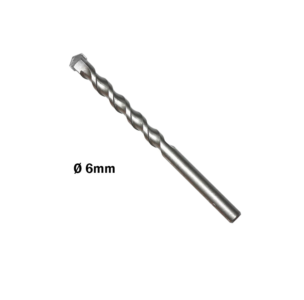 INGCO SDS PLUS Masonry Hammer Drill Bits Single Flute 160mm (6mm, 8mm, 12mm, 14mm, 16mm, 18mm) (Sold per piece) for Heavy-Duty Drilling Applications