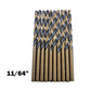 INGCO 11/64" Cobalt HSS Drill Bits (10pcs/Pack) Abrasive and Heat Resistant for Metal | DBT11011643