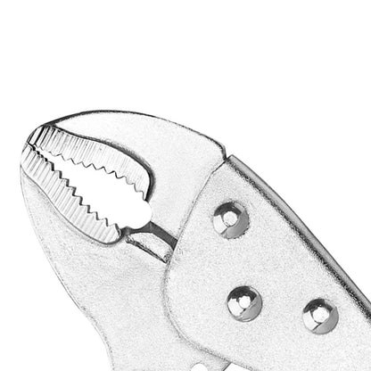 [CLEARANCE] INGCO 10" Curved Jaw Locking Plier Vise Grip Carbon Steel | HCJLW0210