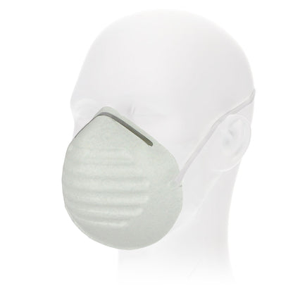 INGCO HDM04 Dust Face Mask Polyester with Adjustable Nose Clip (50pcs)