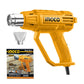 INGCO 2000W Electric Heat Gun SS Super Select with Nozzle and Adjustable Wind Speed Level | HG2000385