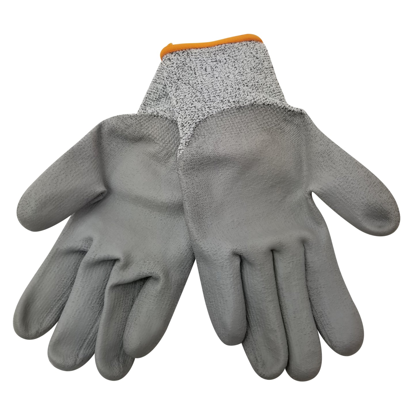 INGCO Cut Resistance Rubber Gloves (XL) HPPE Shell, Abrasion, Antistatic, Tear and Puncture Resistance with PU Coated Palm | HGCG01-XL