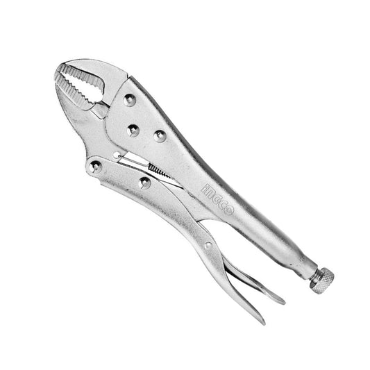INGCO 10" inches Straight Jaw Plier Vise Grip Carbon Steel | HSJP0110