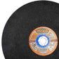 INGCO MCD303552 Abrasive Metal Cutting Disc (355x3x25.4mm) Single Ply and Flat Center for Cut-Off Saw Machine
