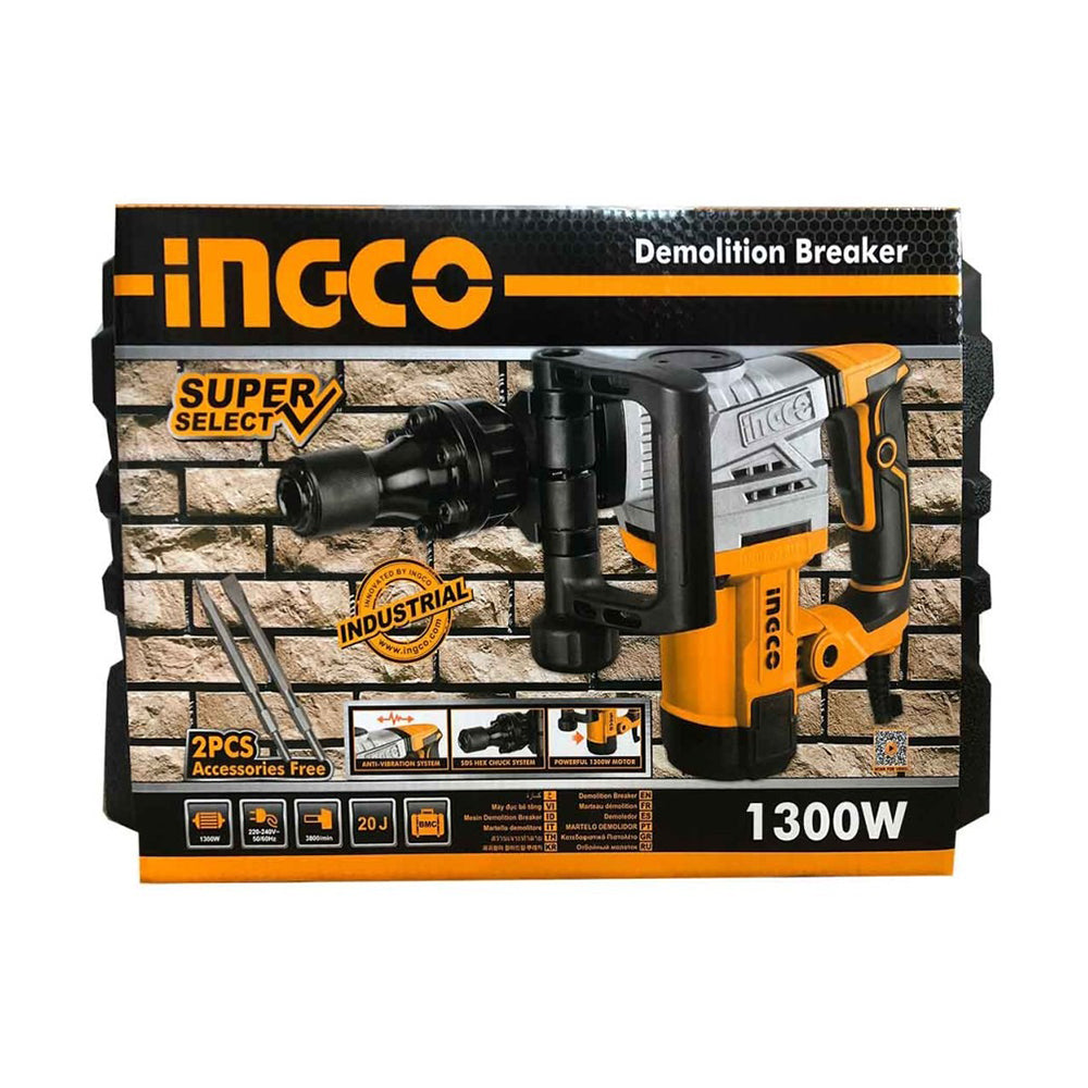 Ingco demolition online breaker 1300w