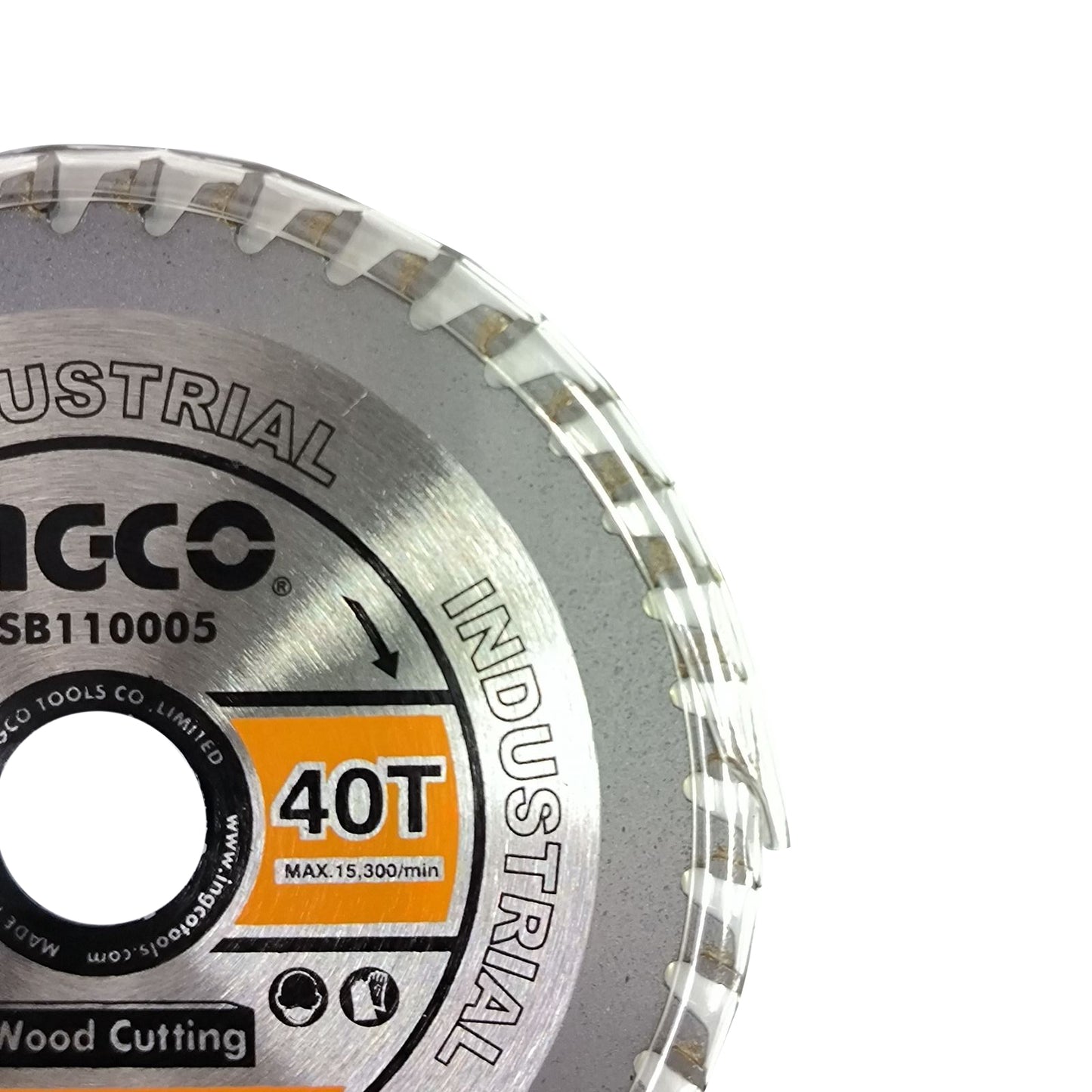 INGCO 4" inches Industrial TCT Saw / Wood Blade 40T for 4 inches Angle Grinder and Wood Cutting | TSB110005