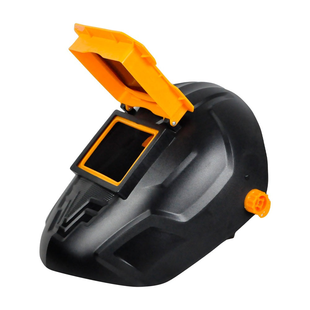 INGCO WM128 Welding Mask Welding Helmet 100% PP Movable Type Glass with Clear Protection Glass