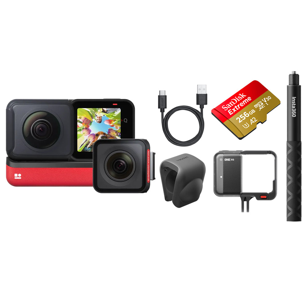 Insta360 ONE RS【4Kブーストレンズ&5.7K 360°レンズ】 Insta360