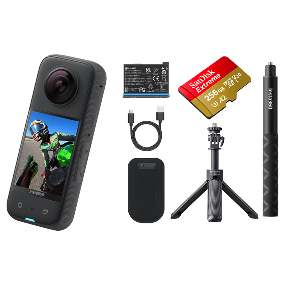 Insta360 ONE X3 Pocket Bluetooth Action – Waterproof 360 Camera JG with 5.0 Superstore