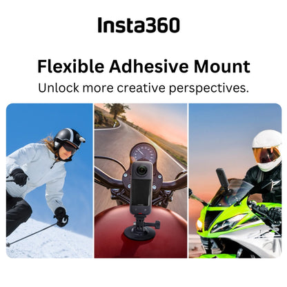 Insta360 Flexible Adhesive Mount for Action Camera (2-Pack) with 1/4" Mount Adapters CINSAAVW
