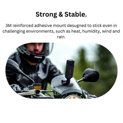 Insta360 Flexible Adhesive Mount for Action Camera (2-Pack) with 1/4" Mount Adapters CINSAAVW